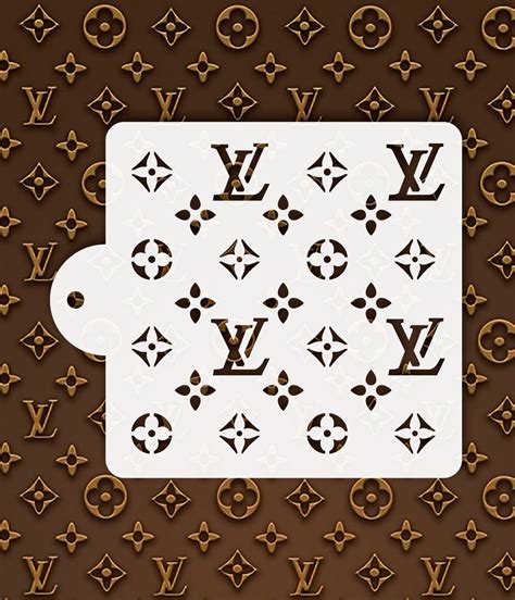 louis vuitton stencils for shoes|Louis Vuitton printable pattern.